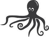 octopus mascot.